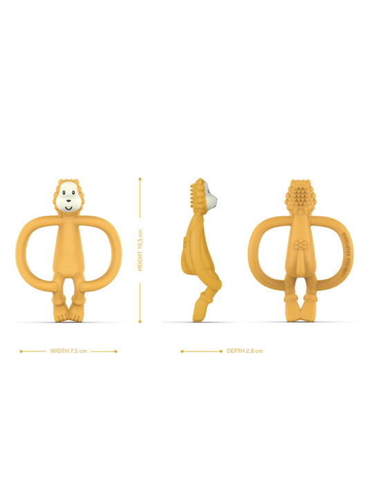 Matchstick Monkey Animal Teether - Lion image number 3